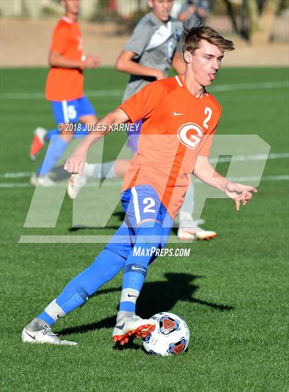 Thumbnail 1 in Bishop Gorman vs Silverado (NIAA 4A Quarterfinal) photogallery.
