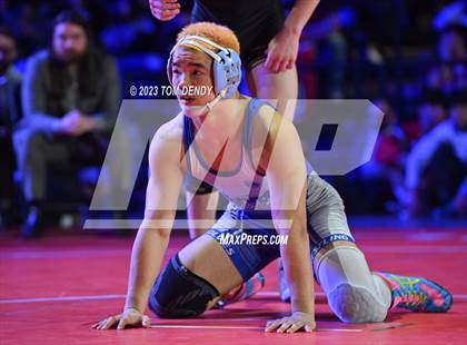 Thumbnail 1 in UIL 6A State Championships 138 lb Finals photogallery.
