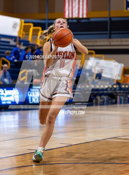 Thumbnail 1 in Babylon vs Mattituck (NYSPHSAA. Section XI Class B Championship) photogallery.