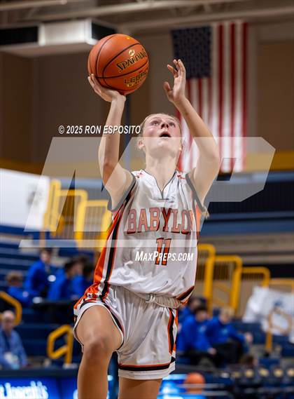 Thumbnail 2 in Babylon vs Mattituck (NYSPHSAA. Section XI Class B Championship) photogallery.