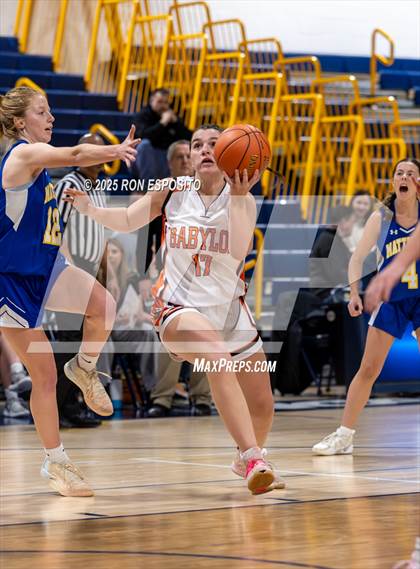 Thumbnail 2 in Babylon vs Mattituck (NYSPHSAA. Section XI Class B Championship) photogallery.