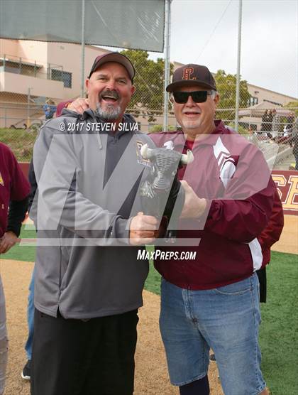 Thumbnail 2 in 2017 Point Loma Varsity Alumni Game photogallery.