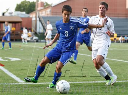 Thumbnail 1 in Eureka vs Washburn Rural (Gateway City Soccer Classic) photogallery.