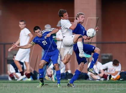 Thumbnail 1 in Eureka vs Washburn Rural (Gateway City Soccer Classic) photogallery.