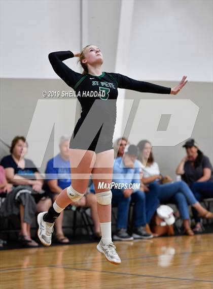 Thumbnail 3 in Indian Rocks Christian vs. St Petersburg Christian (Keswick Invitational) photogallery.