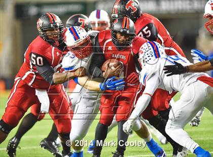Thumbnail 2 in Midway vs. Lee (UIL 6A  Bi-District Playoff) photogallery.