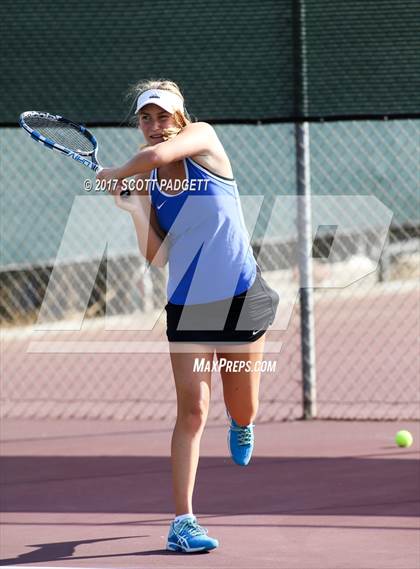 Thumbnail 1 in Valley League Girls Tennis Championships photogallery.