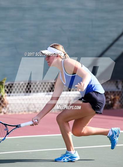 Thumbnail 3 in Valley League Girls Tennis Championships photogallery.