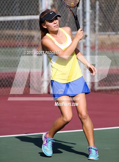 Thumbnail 2 in Valley League Girls Tennis Championships photogallery.