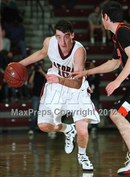 Thumbnail 1 in Sacred Heart Prep vs. Half Moon Bay (CIF CCS D4 Final) photogallery.