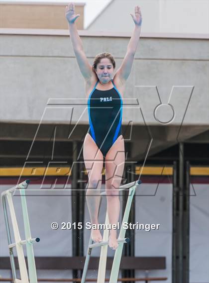 Thumbnail 1 in CIF State Girls Diving Championships photogallery.