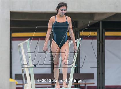 Thumbnail 2 in CIF State Girls Diving Championships photogallery.