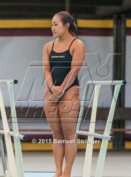 Thumbnail 1 in CIF State Girls Diving Championships photogallery.