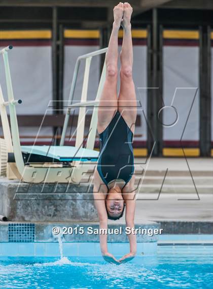 Thumbnail 3 in CIF State Girls Diving Championships photogallery.