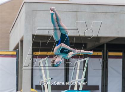 Thumbnail 1 in CIF State Girls Diving Championships photogallery.