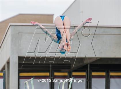 Thumbnail 3 in CIF State Girls Diving Championships photogallery.