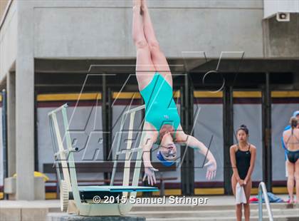 Thumbnail 2 in CIF State Girls Diving Championships photogallery.