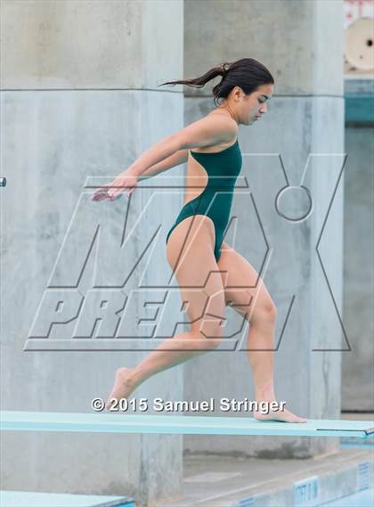 Thumbnail 1 in CIF State Girls Diving Championships photogallery.