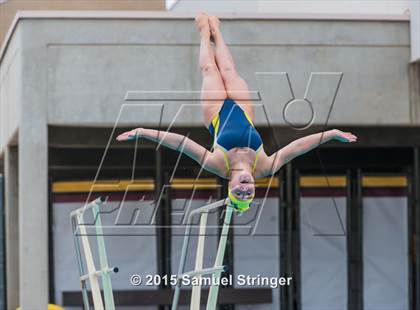 Thumbnail 3 in CIF State Girls Diving Championships photogallery.