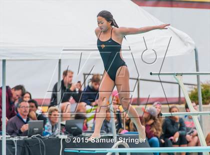 Thumbnail 3 in CIF State Girls Diving Championships photogallery.