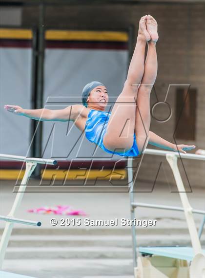 Thumbnail 2 in CIF State Girls Diving Championships photogallery.