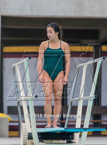 Thumbnail 2 in CIF State Girls Diving Championships photogallery.