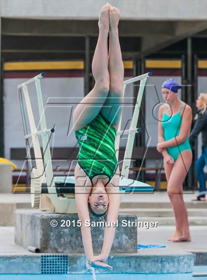 Thumbnail 2 in CIF State Girls Diving Championships photogallery.