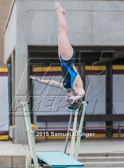 Thumbnail 2 in CIF State Girls Diving Championships photogallery.