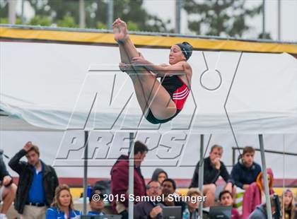 Thumbnail 2 in CIF State Girls Diving Championships photogallery.