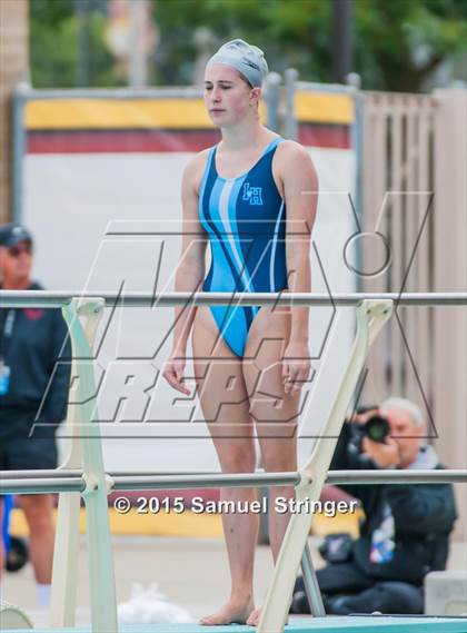 Thumbnail 3 in CIF State Girls Diving Championships photogallery.