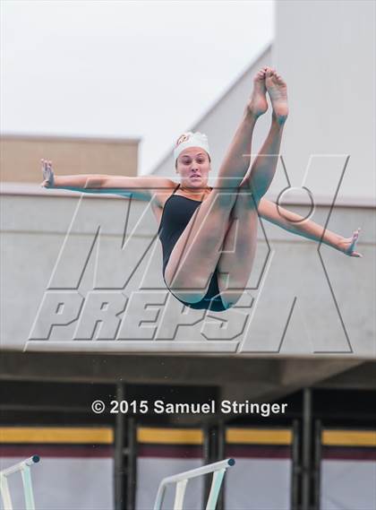 Thumbnail 3 in CIF State Girls Diving Championships photogallery.