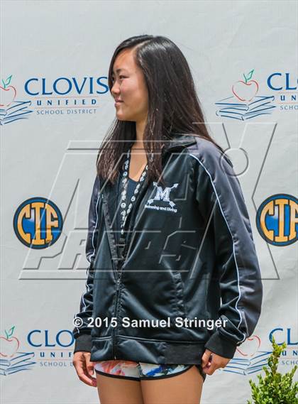 Thumbnail 2 in CIF State Girls Diving Championships photogallery.