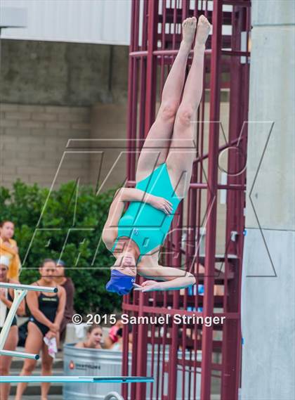 Thumbnail 2 in CIF State Girls Diving Championships photogallery.