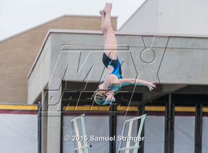 Thumbnail 2 in CIF State Girls Diving Championships photogallery.