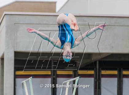 Thumbnail 1 in CIF State Girls Diving Championships photogallery.