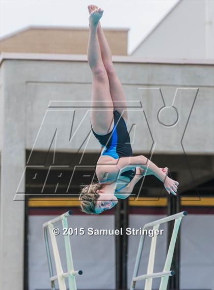 Thumbnail 3 in CIF State Girls Diving Championships photogallery.