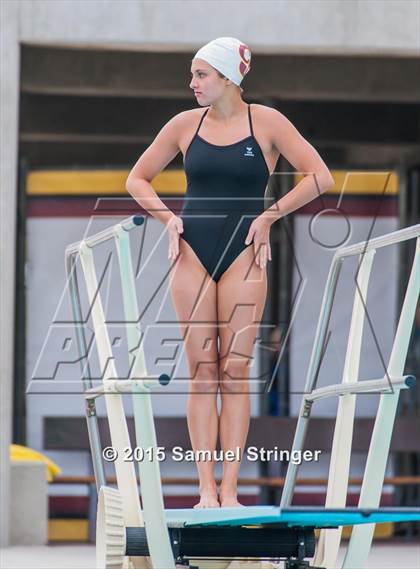 Thumbnail 2 in CIF State Girls Diving Championships photogallery.