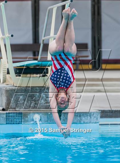 Thumbnail 2 in CIF State Girls Diving Championships photogallery.