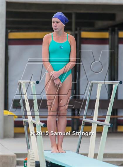 Thumbnail 3 in CIF State Girls Diving Championships photogallery.