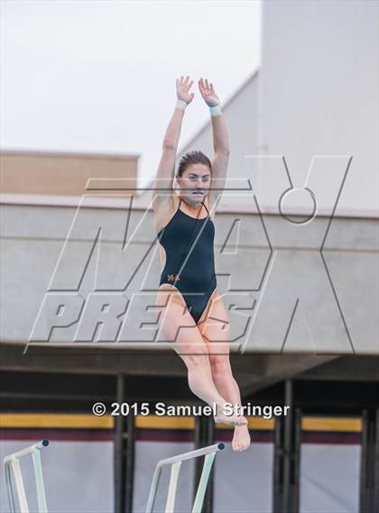 Thumbnail 1 in CIF State Girls Diving Championships photogallery.