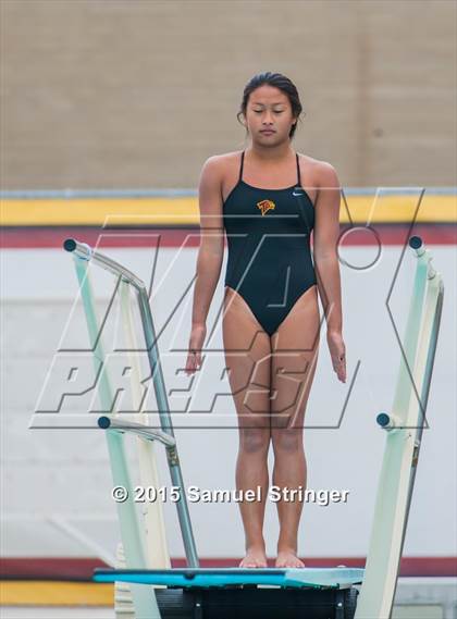Thumbnail 2 in CIF State Girls Diving Championships photogallery.