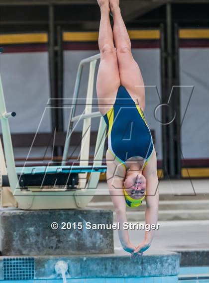 Thumbnail 1 in CIF State Girls Diving Championships photogallery.