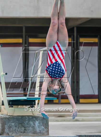 Thumbnail 3 in CIF State Girls Diving Championships photogallery.