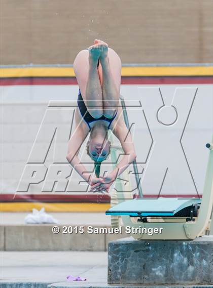Thumbnail 3 in CIF State Girls Diving Championships photogallery.