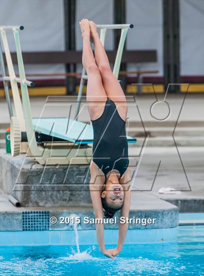 Thumbnail 3 in CIF State Girls Diving Championships photogallery.