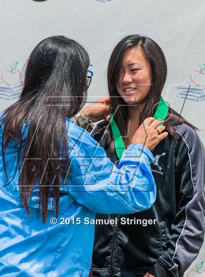 Thumbnail 1 in CIF State Girls Diving Championships photogallery.