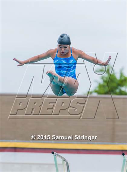 Thumbnail 1 in CIF State Girls Diving Championships photogallery.