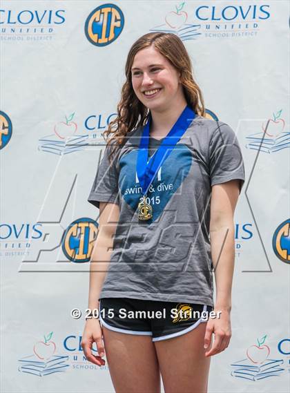 Thumbnail 1 in CIF State Girls Diving Championships photogallery.