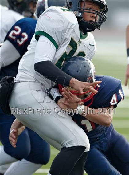 Thumbnail 3 in Monterey Trail vs. Pleasant Grove (CIF SJS D1 Final) photogallery.