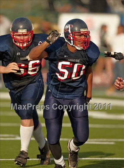 Thumbnail 3 in Monterey Trail vs. Pleasant Grove (CIF SJS D1 Final) photogallery.